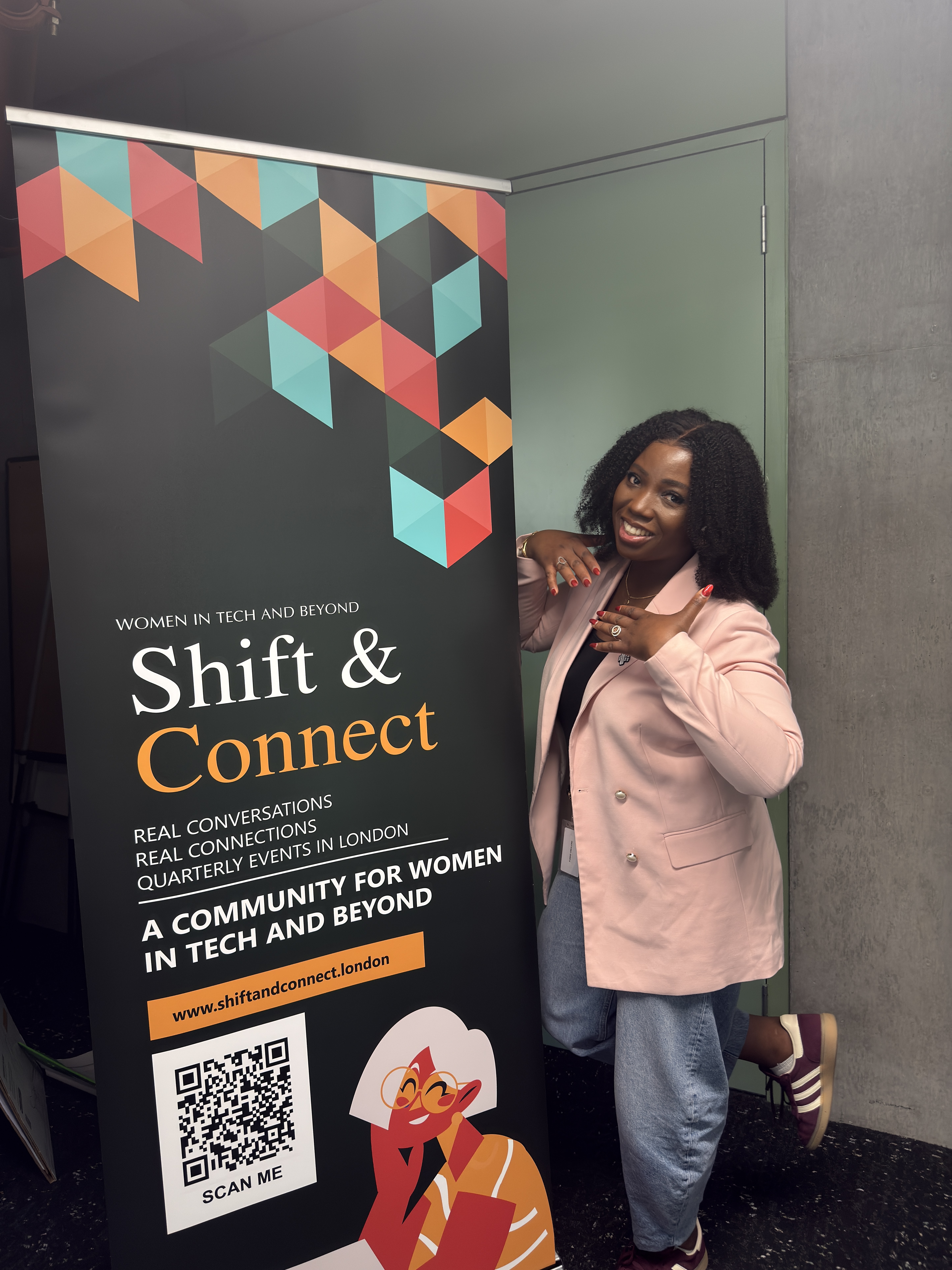 Funke Omolere, founder of Shift & Connect